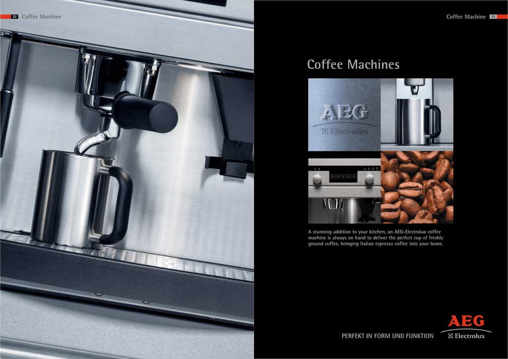 aeg coffee machine repair
